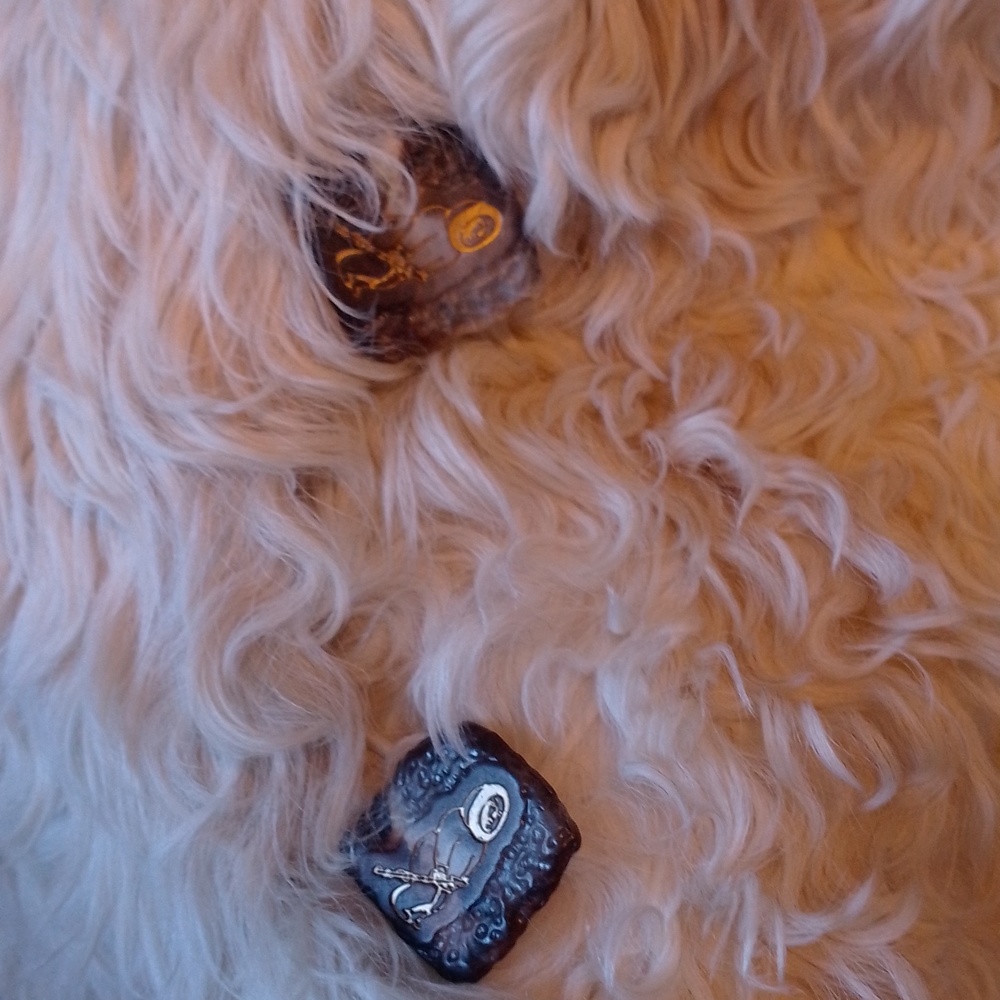 Rare Long-haired Raw Sheep Wool Jacket And Scarf Inuk Inuit 2009 - Picture 5 of 16
